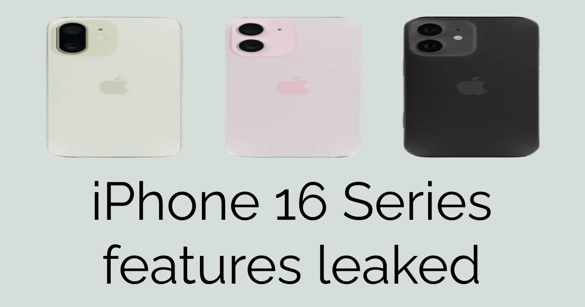 iPhone 16 Series