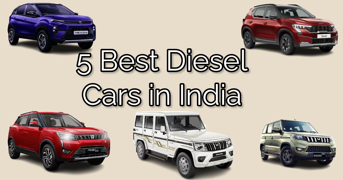 5 Best Diesel Cars in India