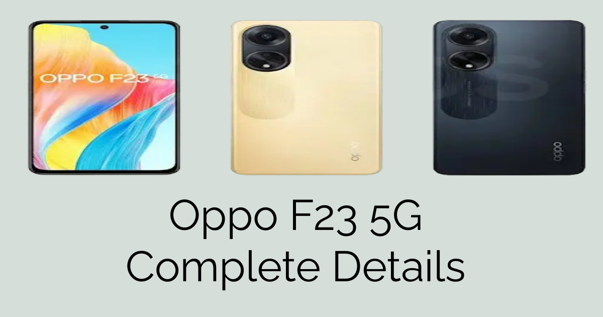 Oppo F23 5G