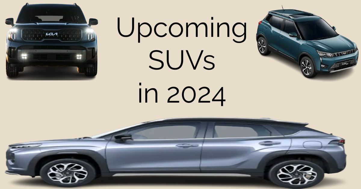 Upcoming SUVs in 2024