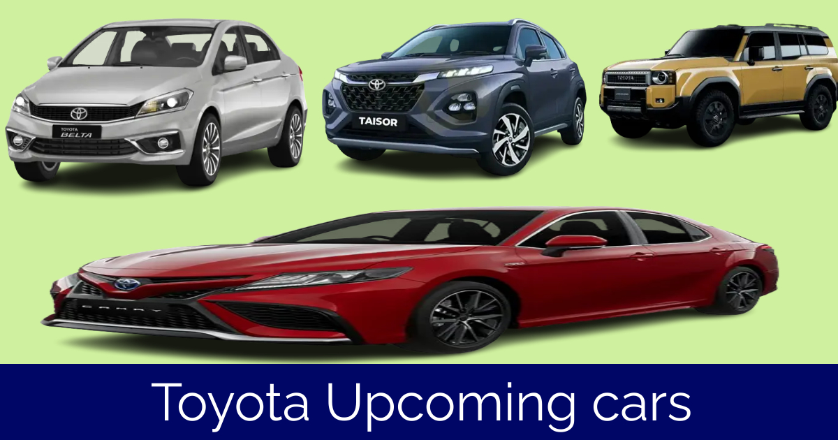 Toyota Upcoming Cars